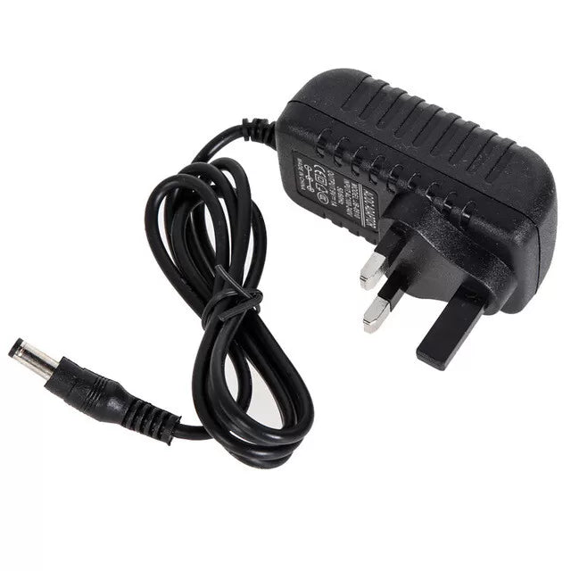 12V 2A AC to DC Power Supply Adapter (5.5mm x 2.1mm Barrel Jack)