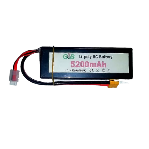 11.1V 5200mAh 3S LiPo Battery (High-Discharge RC & Drone Power Pack)