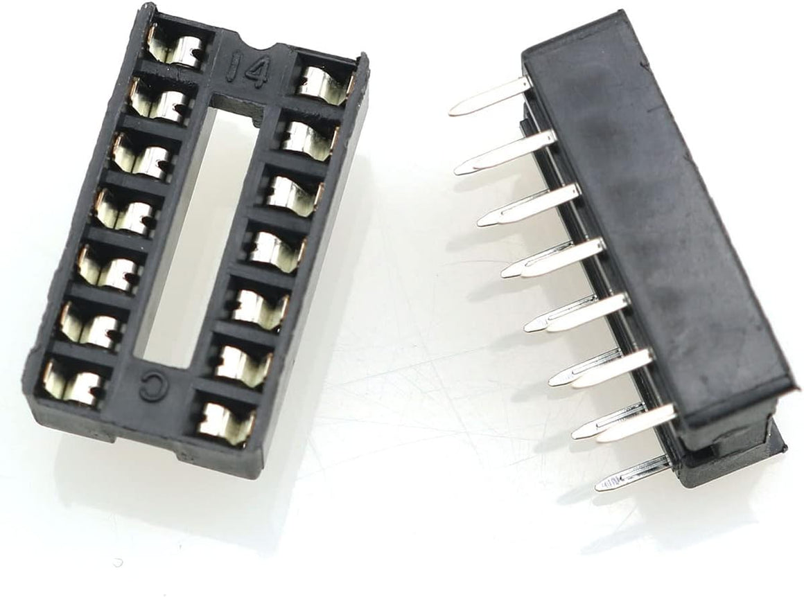 14-Pin DIP IC Socket Adaptor (0.300" Narrow Body - Through-Hole)