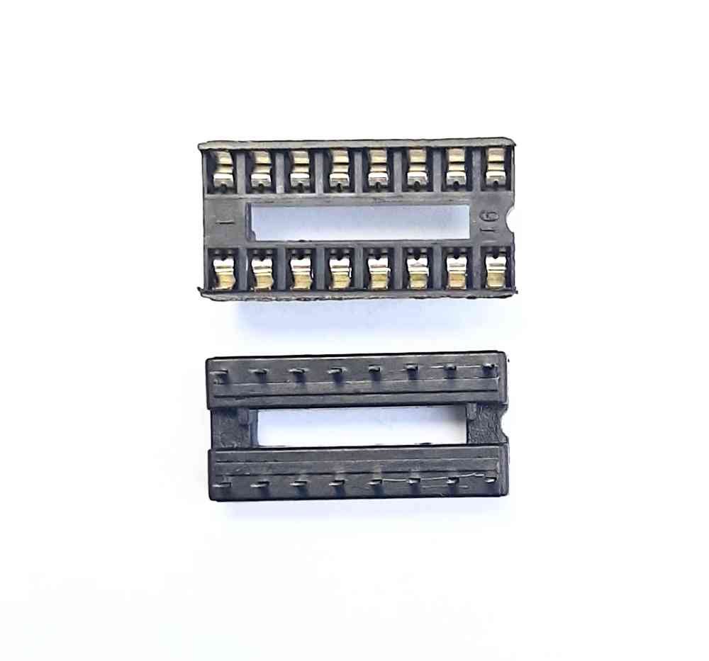 16-Pin DIP IC Socket Adaptor (0.300" Narrow Body - Through-Hole)