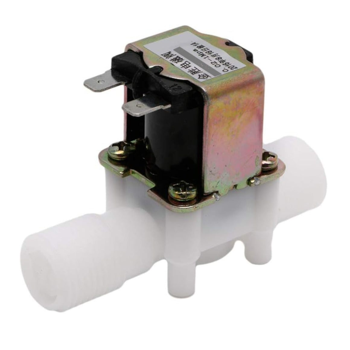 12V DC Solenoid Valve Normally Closed (NC) 1/2 Inch