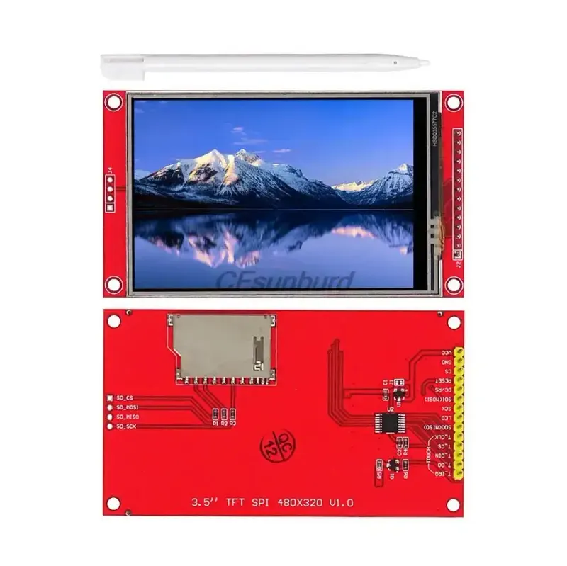3.5-Inch 480×320 TFT Touch Screen LCD Display
