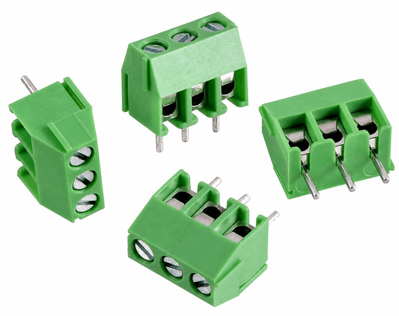 3-Pin Screw Terminal Block Connector 3.5mm Pitch