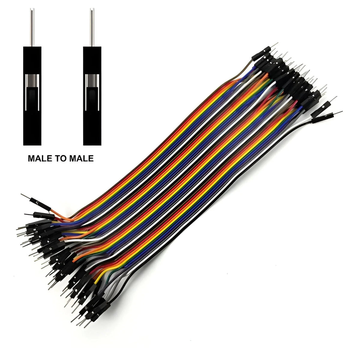 Male-Male Jumper wire/connectors 40pcs 20cm