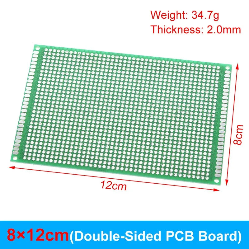 Universal PCB Prototype Board Double-Sided