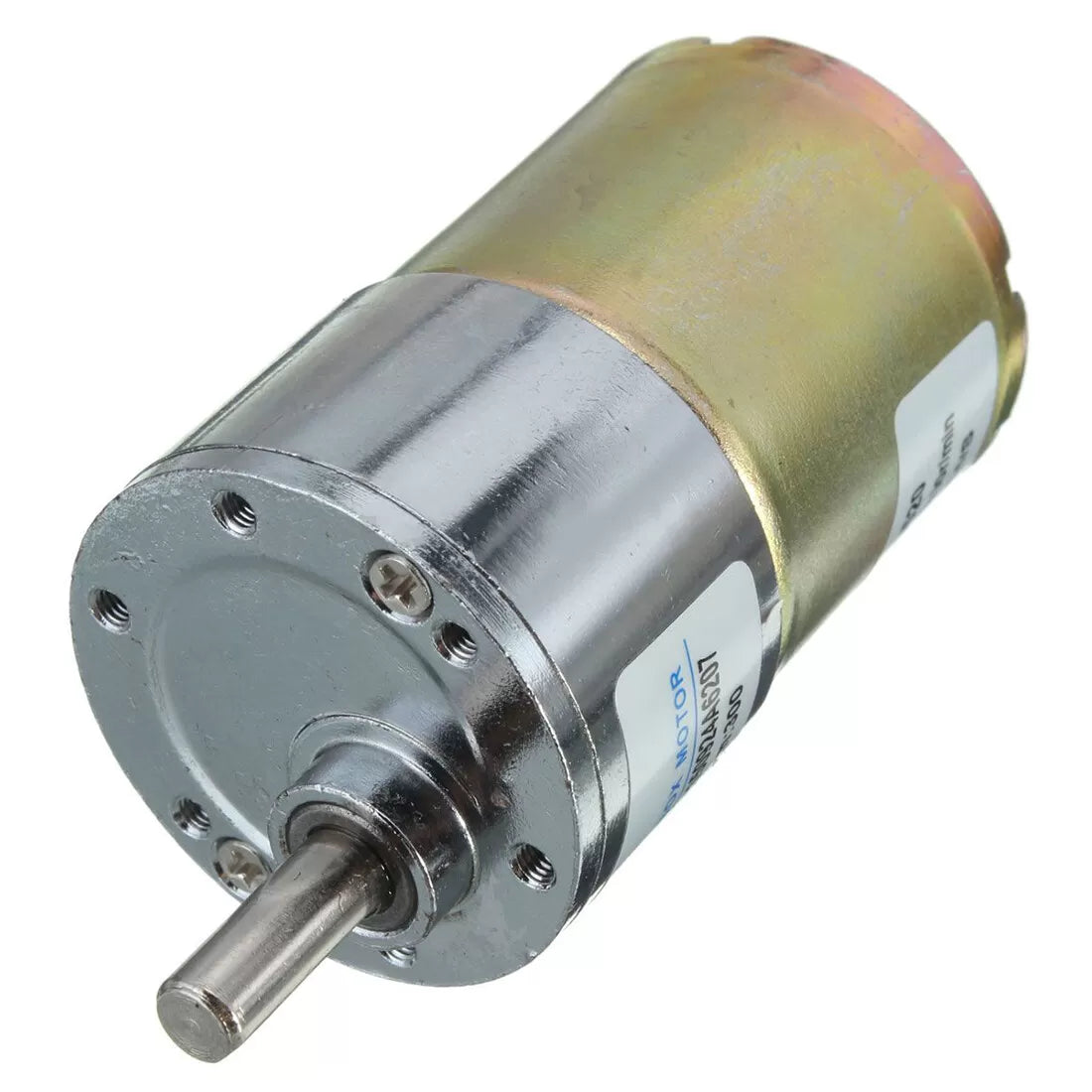 ZGB37RG 12V DC Geared Motor 37mm Eccentric Shaft (100-500RPM)