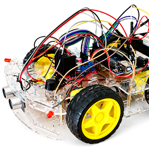 Bluetooth and voice controlled car