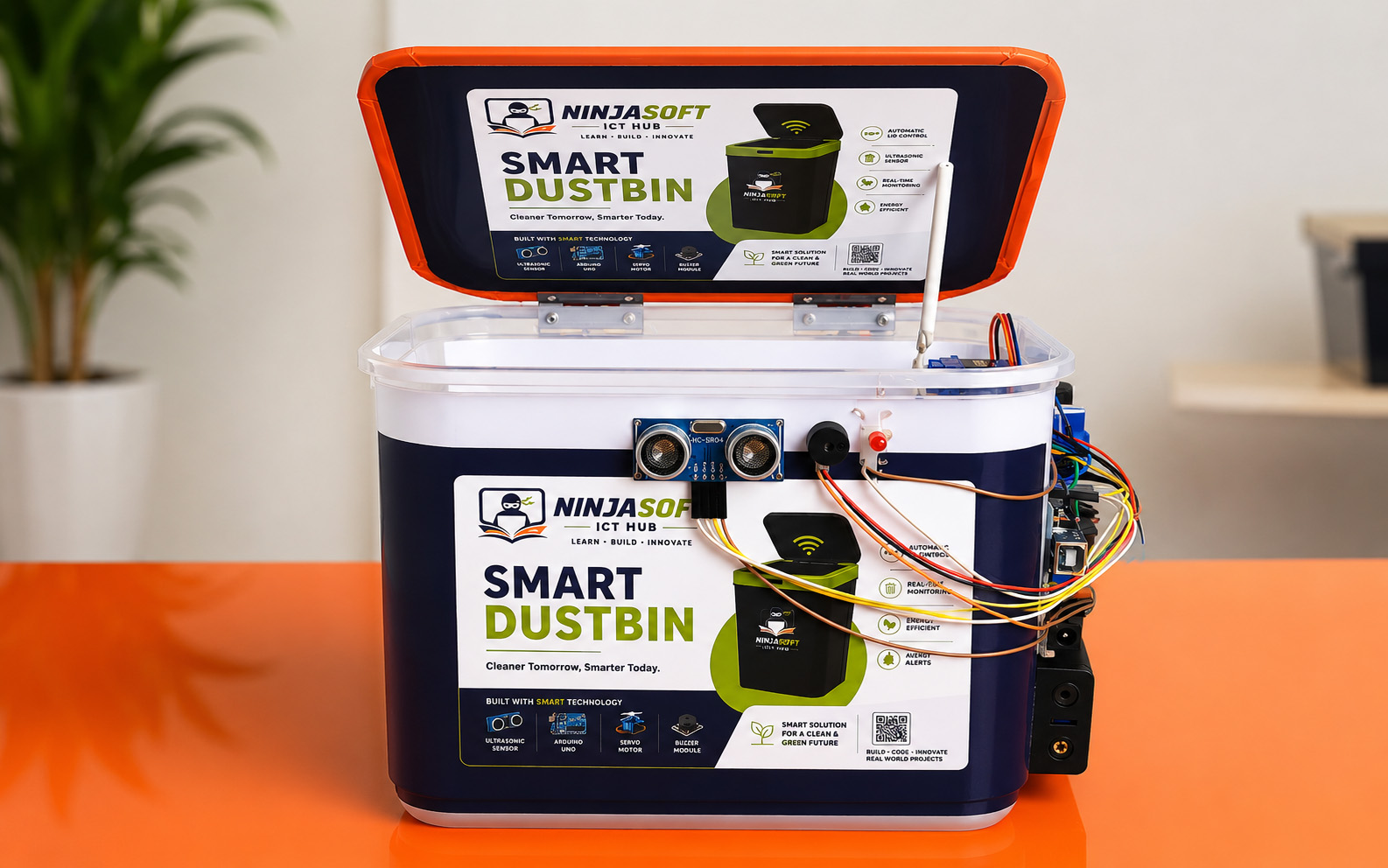 Ninjasoft Smart Automatic Dustbin